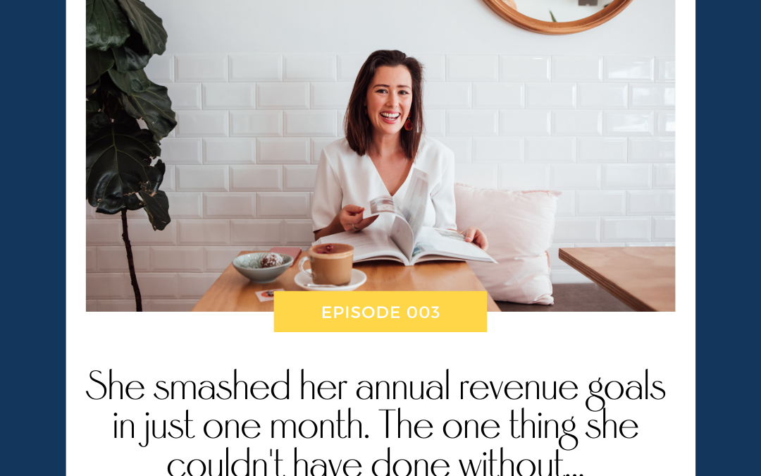 Steph Taylor smashed her annual revenue goals in just one month. The one thing Steph couldn’t have done without…